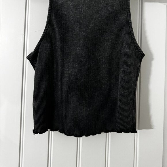 Zara Rhinestone Crop Tank - Picture 2 of 3